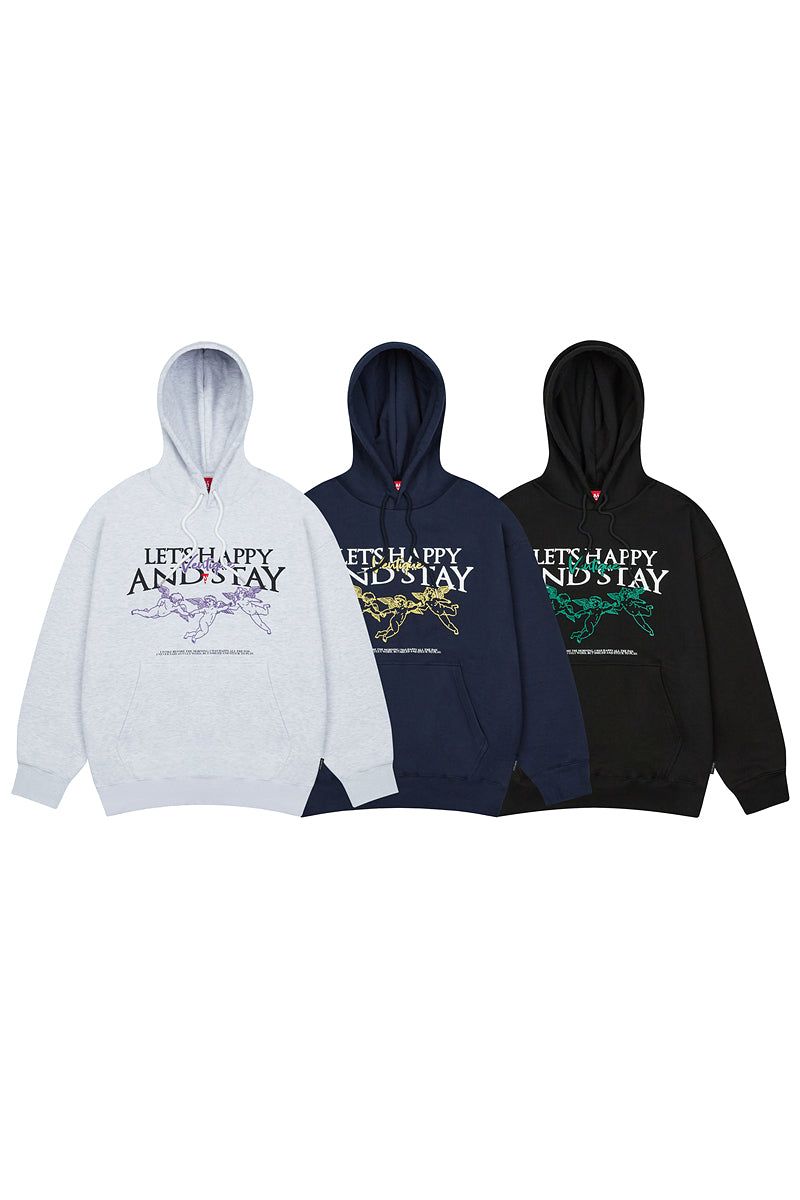 VENTIQUE angel fluff Hoodie 3color