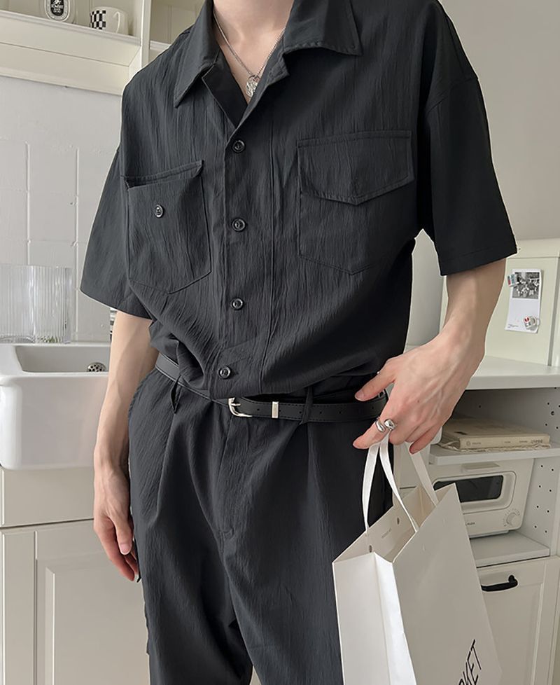 [ベルトあり] Jamie Jumpsuit (2 color)