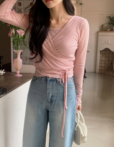 ML Soft Wrap Long Sleeve T-shirt (5color)