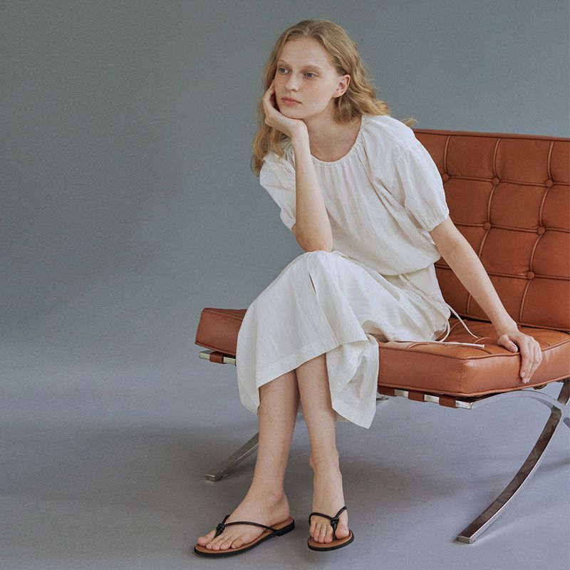 URAGO（ユラゴ）の「Irene string blouse（Tops）」