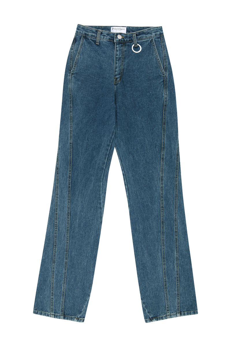 P:ReinSein（レインセイン）の「Side Curved Middle Blue Jeans (M)（Pants）」