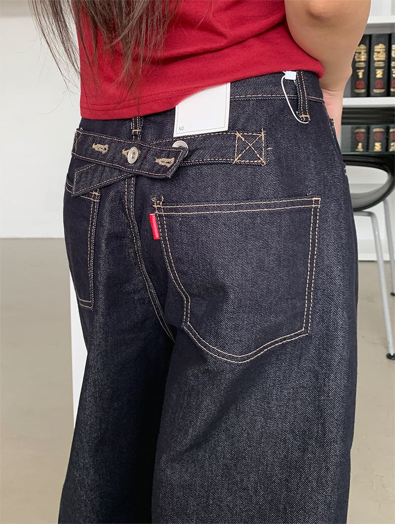 NONFADE BIJO WIDE JEANS (2COLOR)