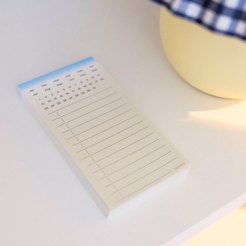 Schedule Memopad Set (5 Pieces)