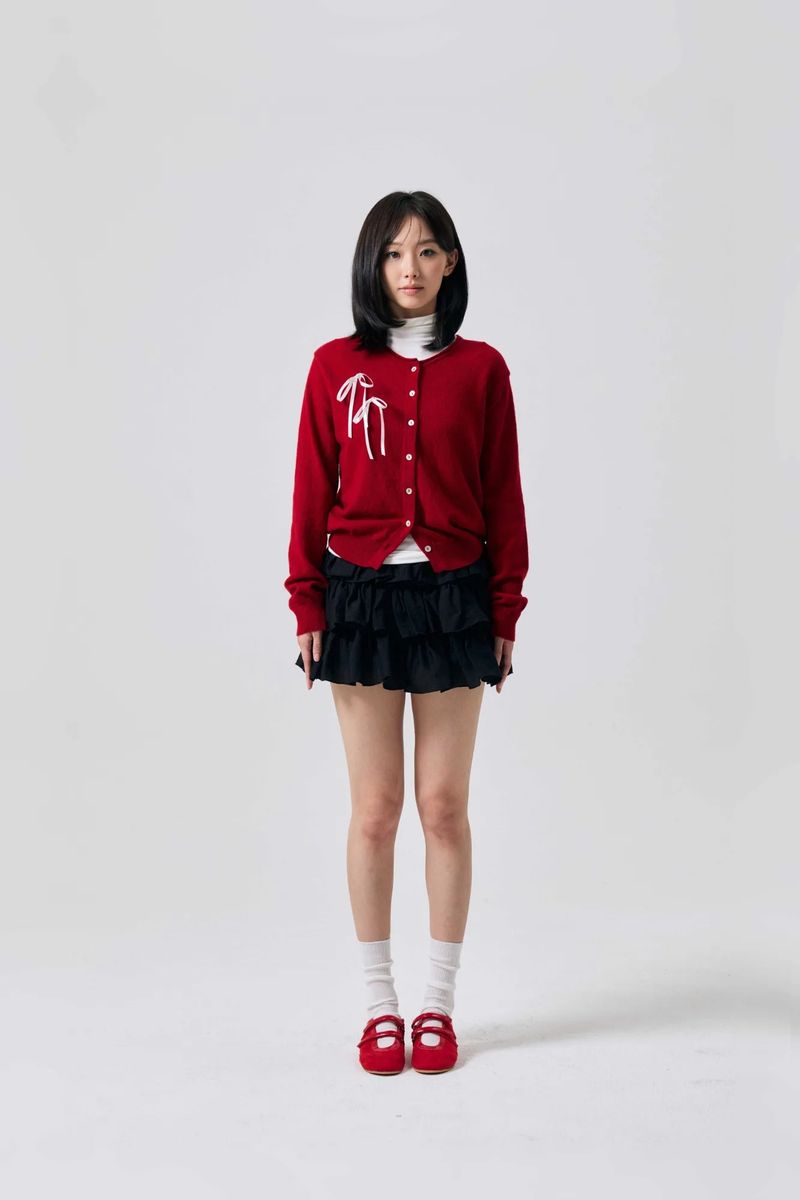 IVY MINI CANCAN SKIRT PANTS / BLACK