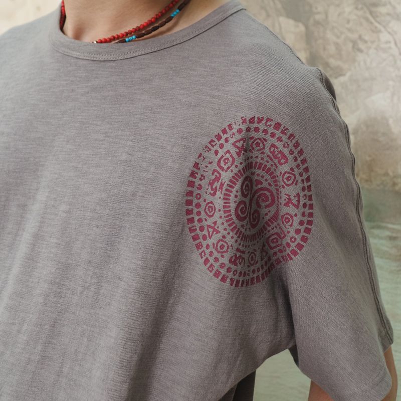 ボテハーフTシャツ / マッドグレー