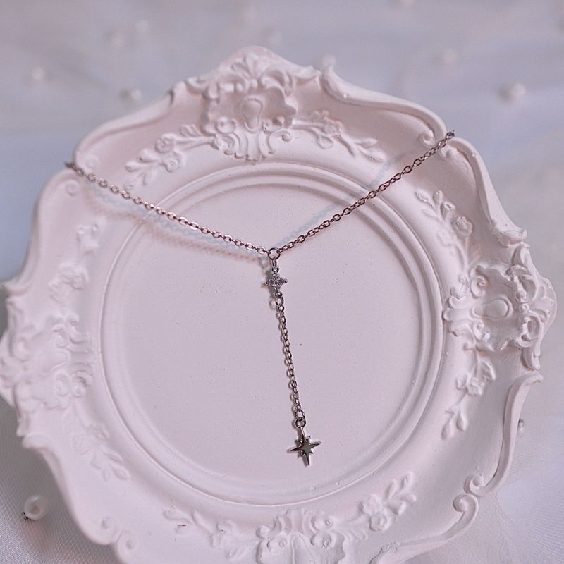 y shape necklace