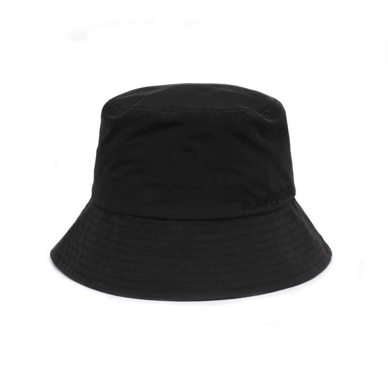 Basic Logo Bucket Hat Black