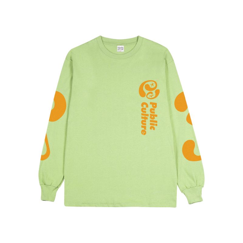 Public Culture（パブリックカルチャー）の「Milkyway LS Tee - Apple Green（Tops）」