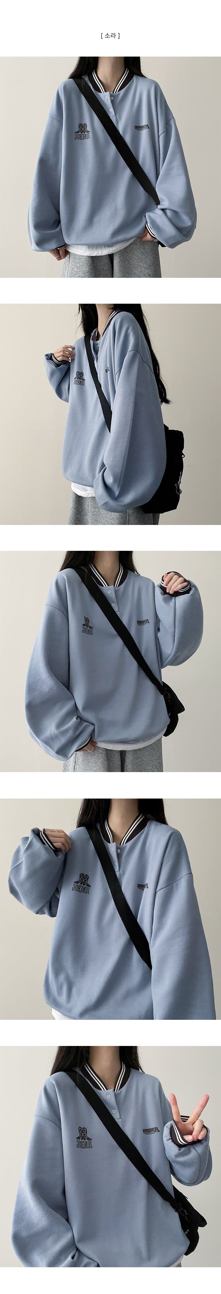 Junber Snap Sweatshirt