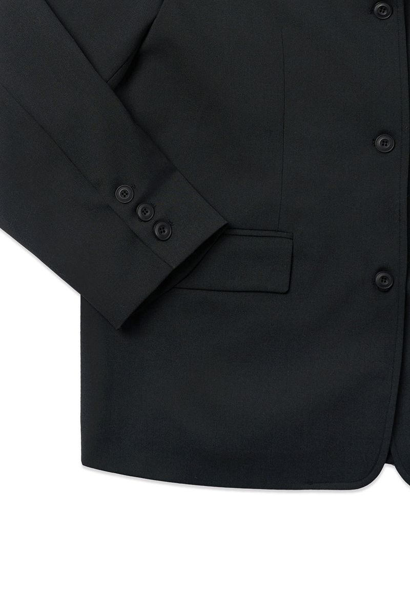 Row classic jacket_charcoal