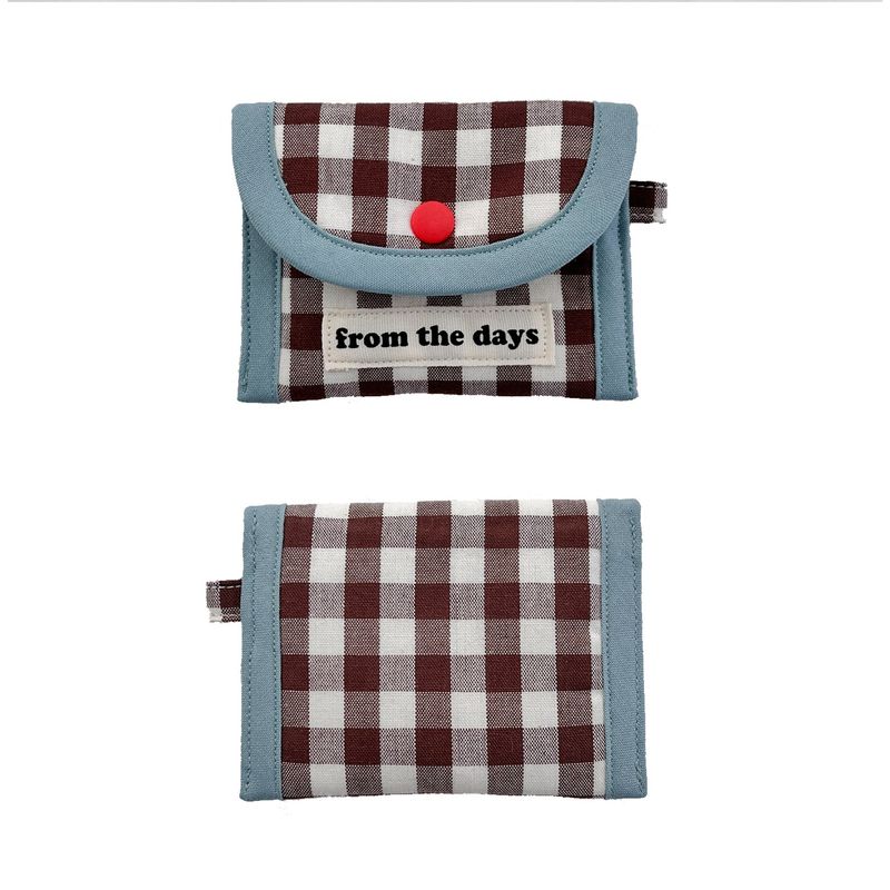【MADE】Fabric Mini Card Wallet - S