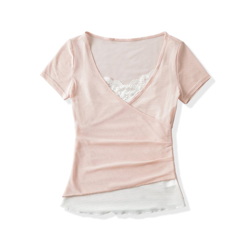 Mielle Lace Cami Layered Tee
