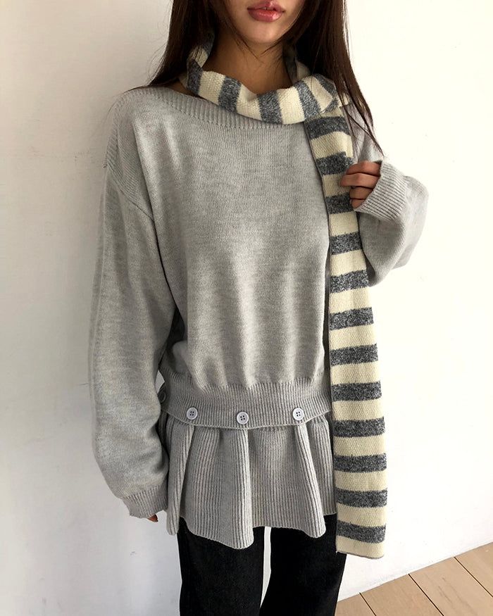 Dana Striped Simple Muffler