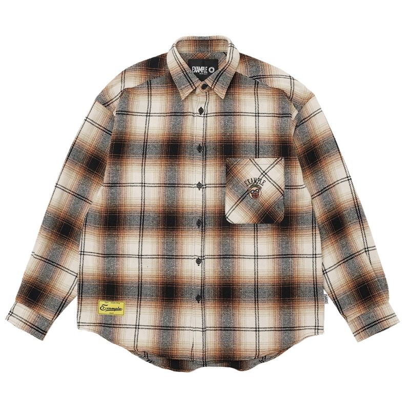 EXAMPLE BBBEAR CHECKSHIRTS
