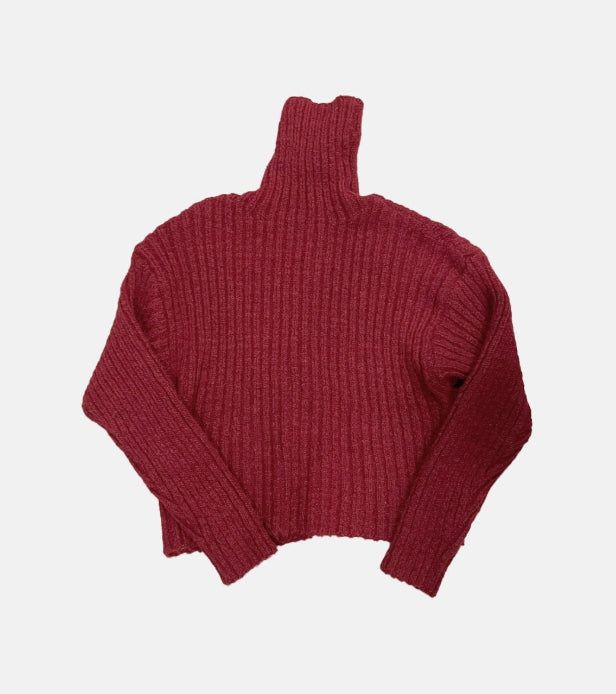Cozy high-neck over knit