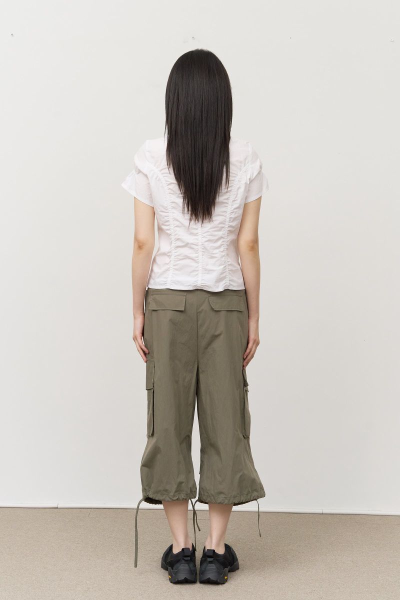 (W) Hed Wrinkled Half Shirt