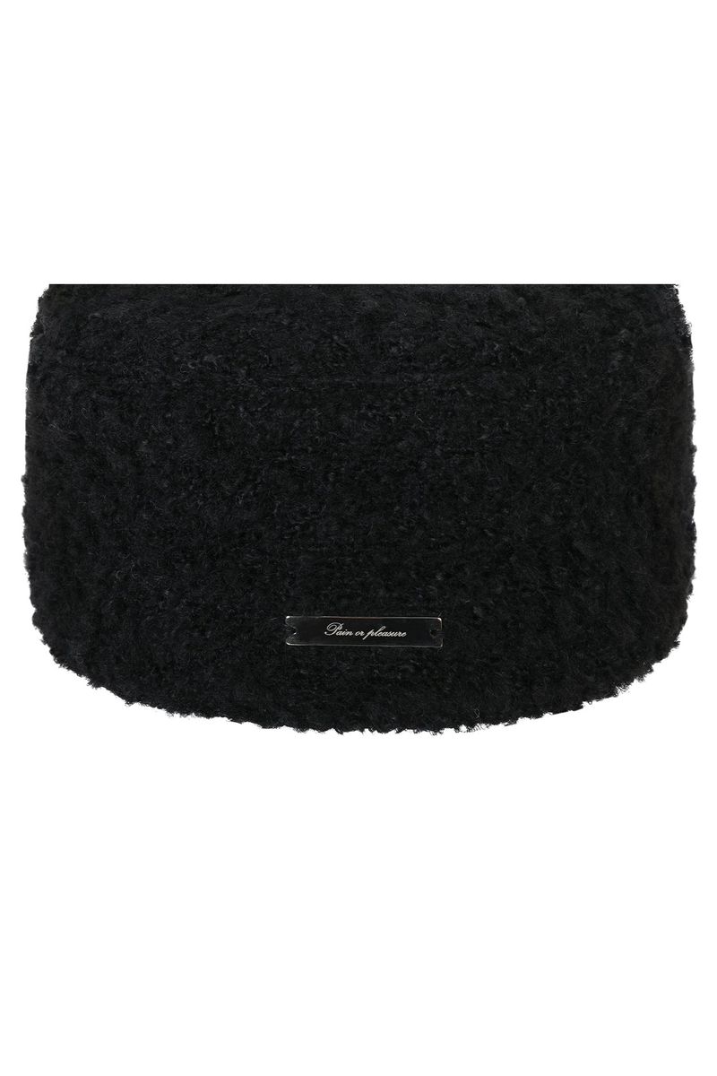 LUNA BELLBOY CAP black