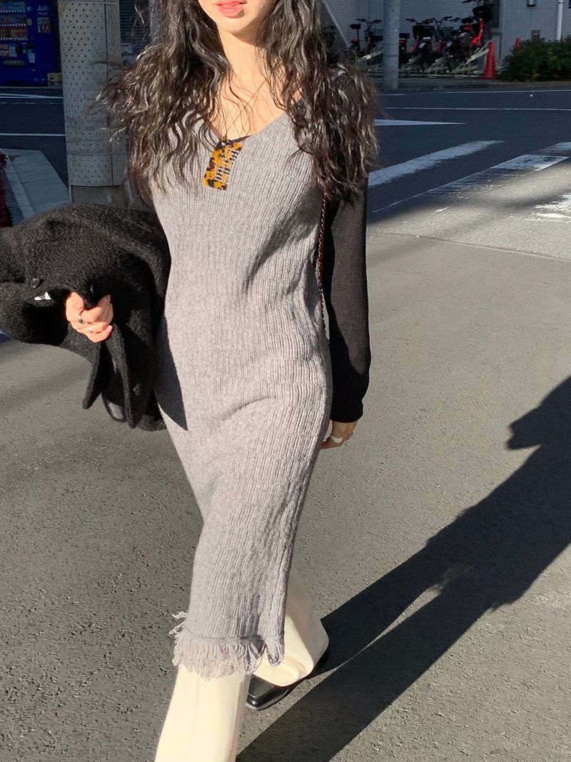 [MADE] [Wool Napping] Winter Warm Long Bootcut Slacks