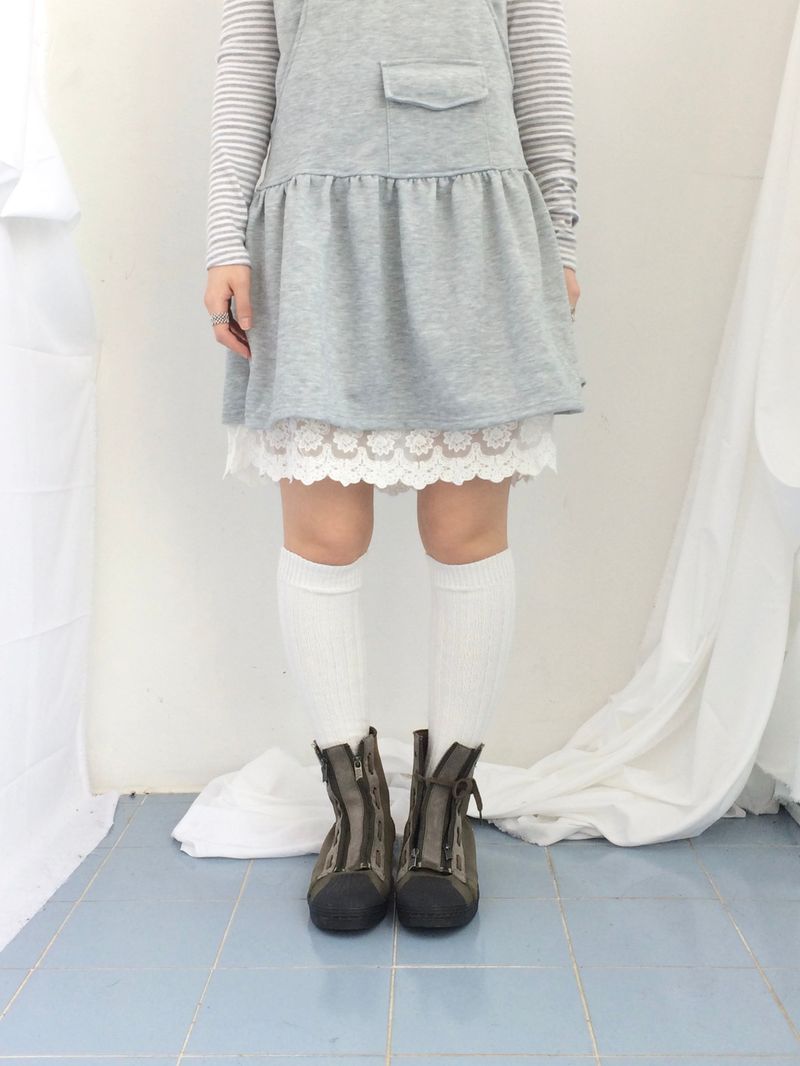 Pocket Flare Hooded Dress