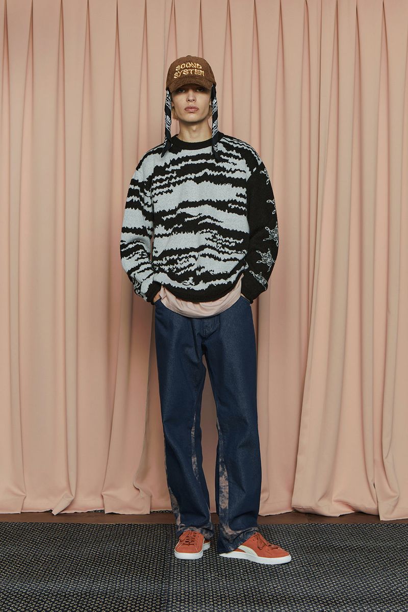 NOTE STAR KNIT / BLACK