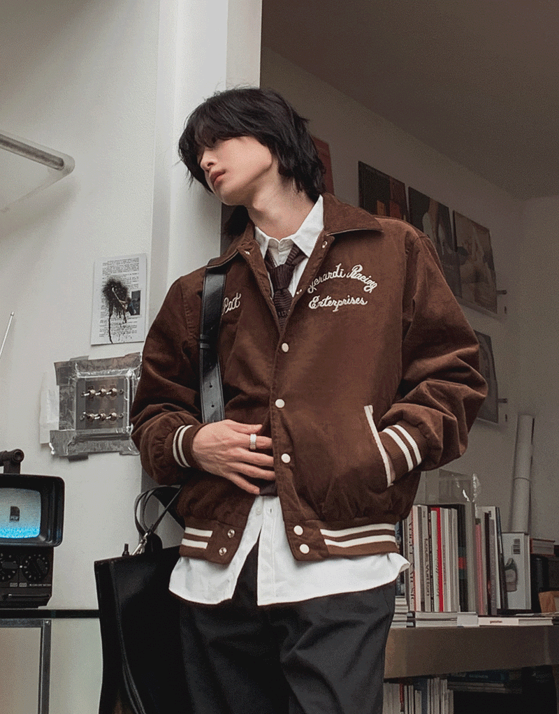 2PLAN（ツープラン）の「フリッピングレタリングコーデュロイジャケット (4 color)（Jackets/Outerwear）」