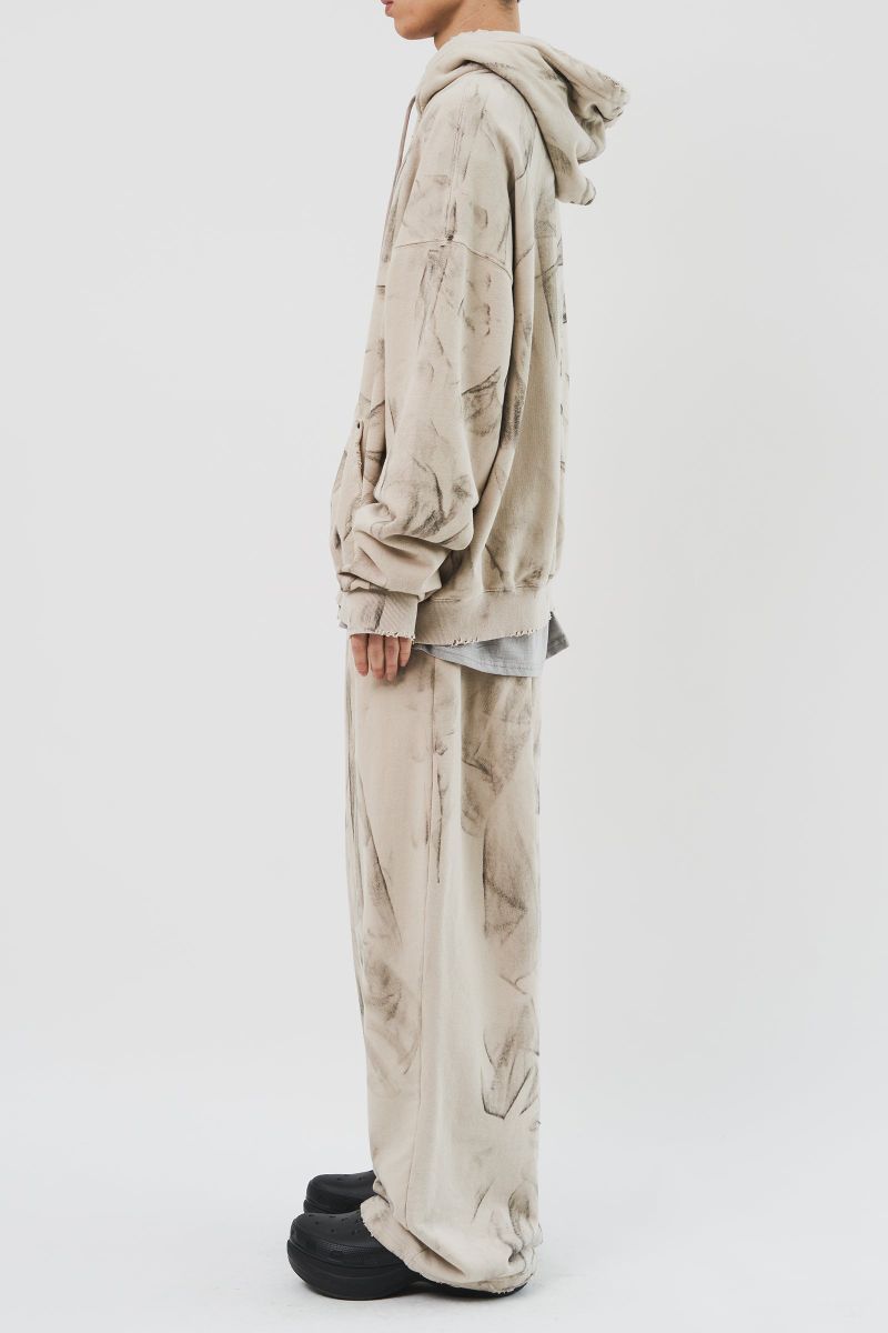 Dirty Scratch Banding Pants (3color)