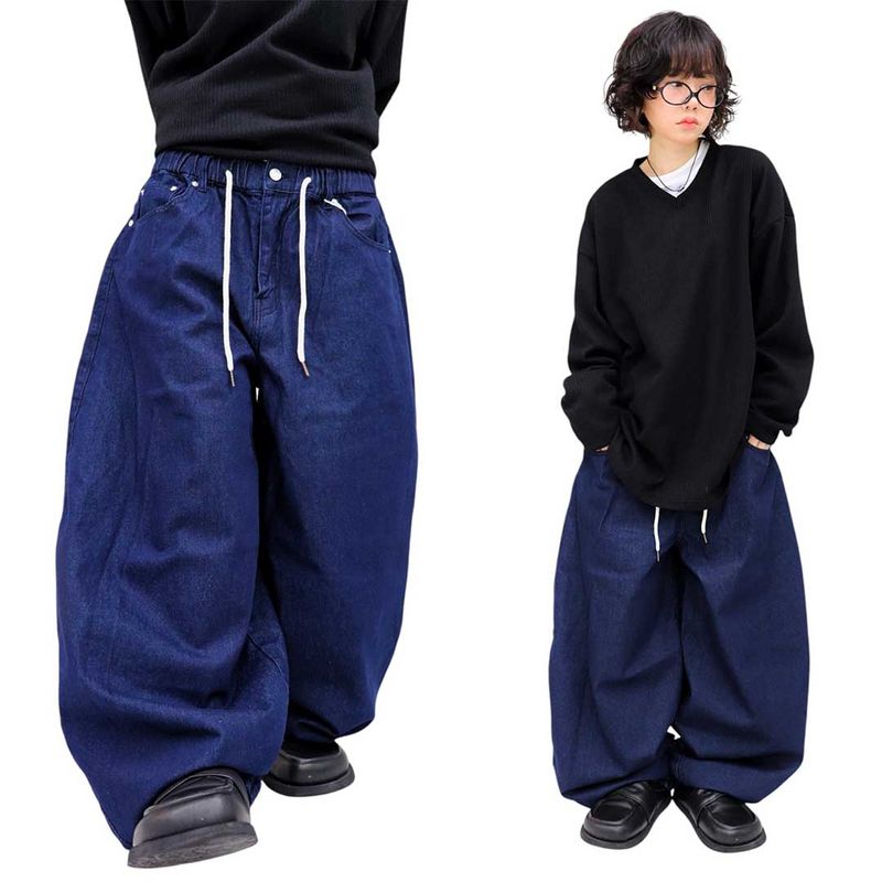 HundoP（ハンドピー）の「Wide Normal Balloon Denim Pants（Pants）」
