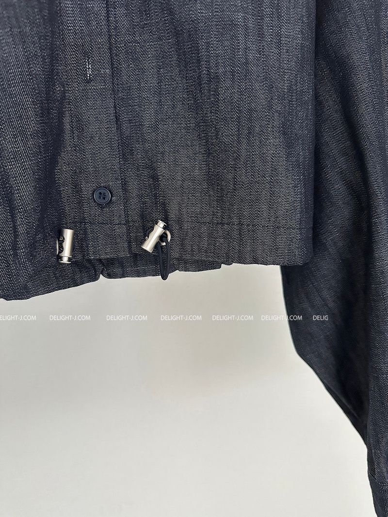 Cropped Hooded Shirt Jacket