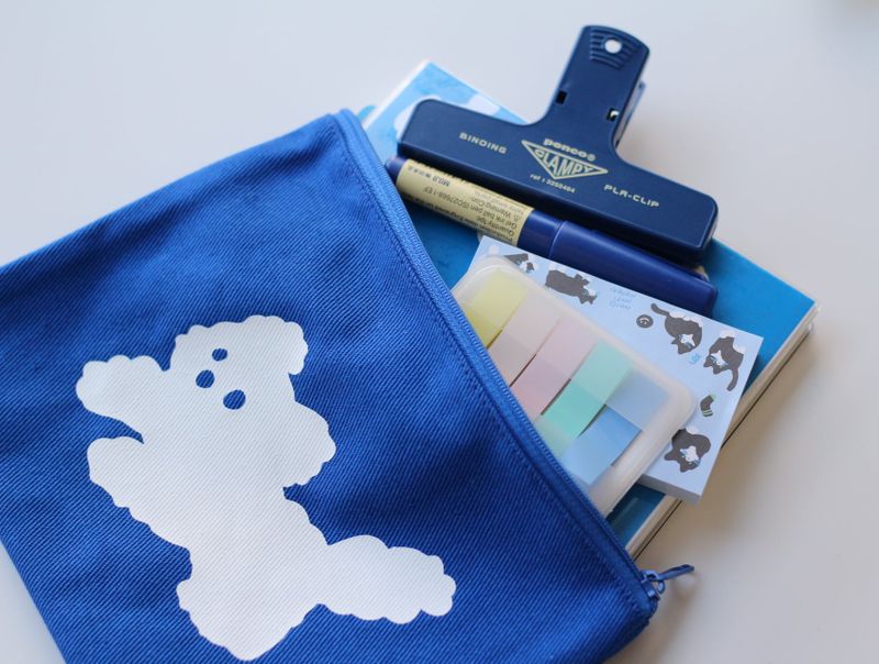 Pouch moonggae Puppy White Dog