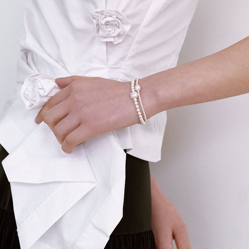 Ashore Bracelet, Petite Pearl