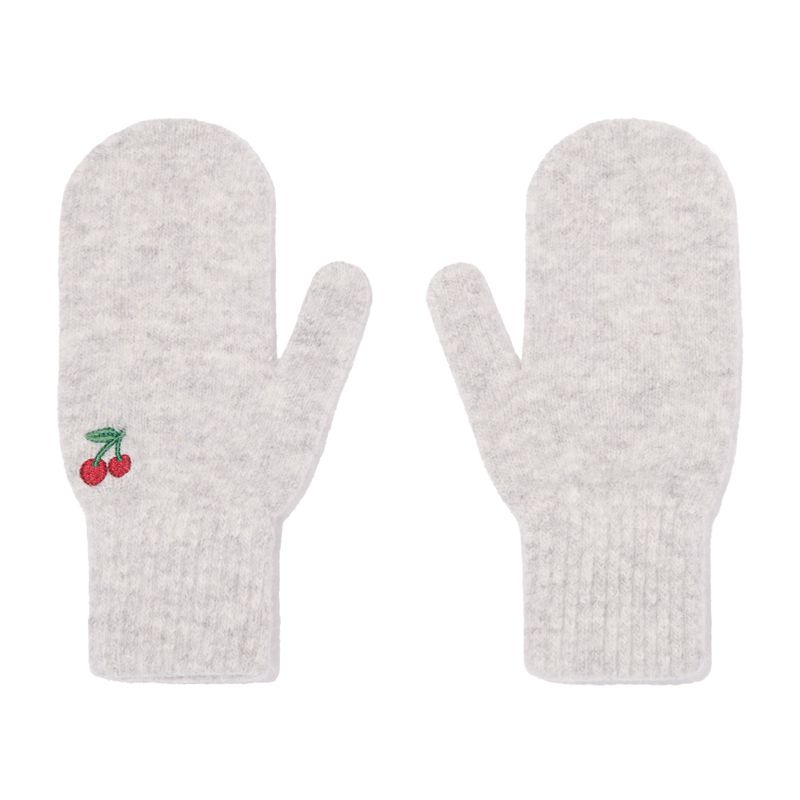 KIRSH（キルシー）の「KIRSH X PYITU ニットミトン【グレー】（ファッション小物）」