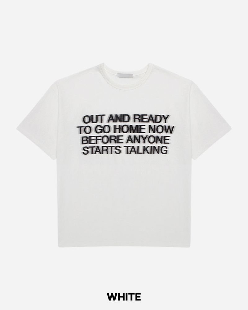 Blur Printing Short Sleeve T