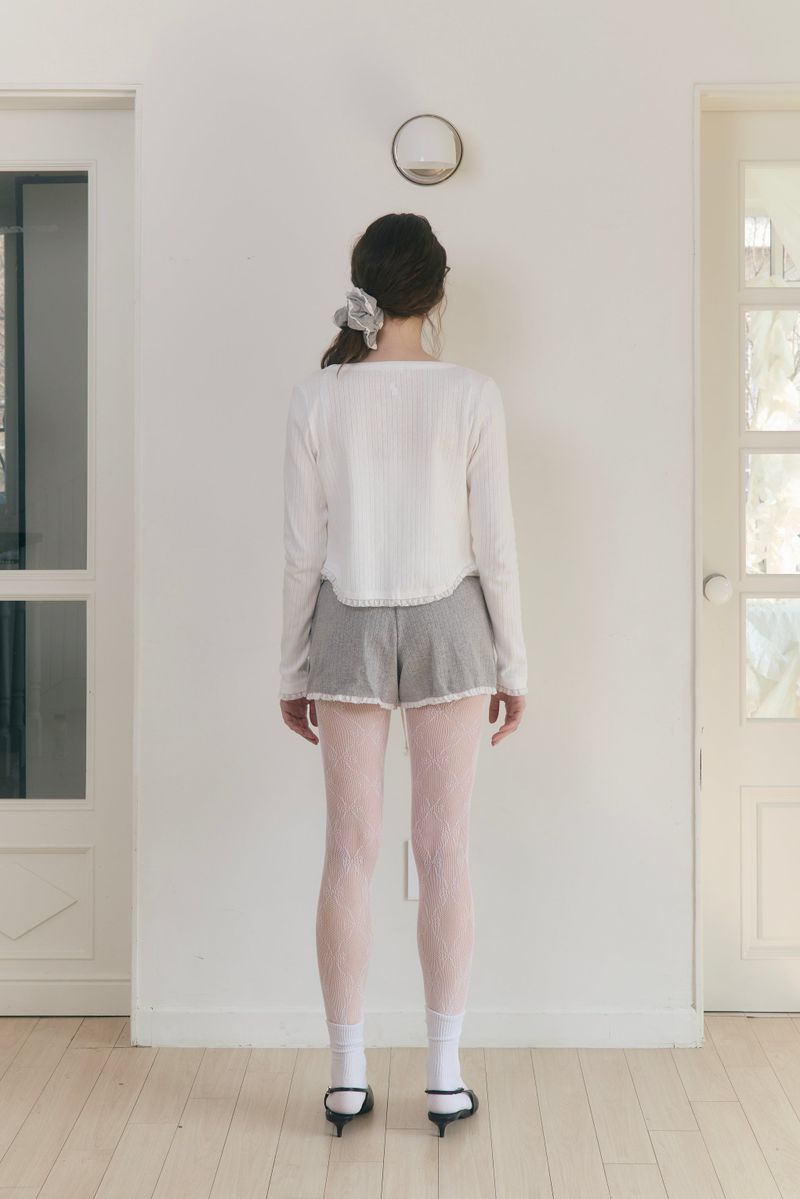 Sweet Dreams Lace Shorts (Gray)