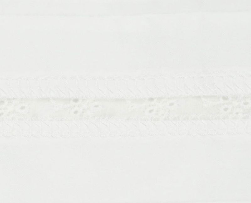 PINTUCK COTTON LONG SKIRT (WHITE)