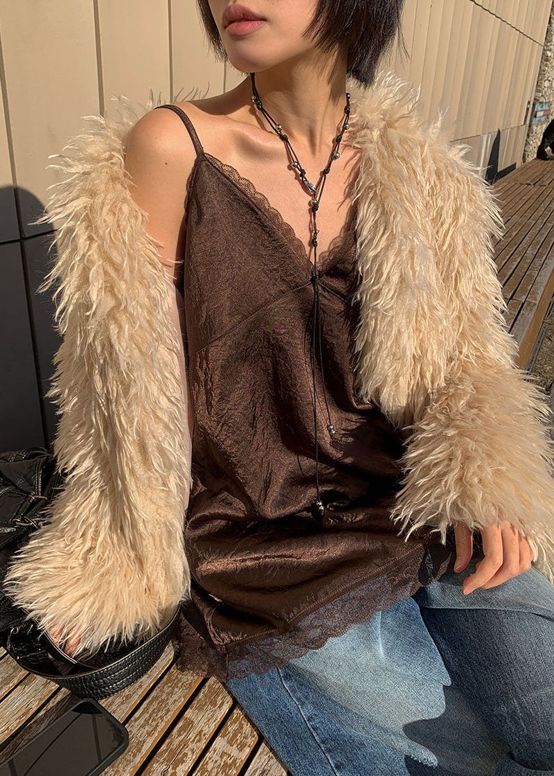 LACE SLIP SLEEVELESS TOP