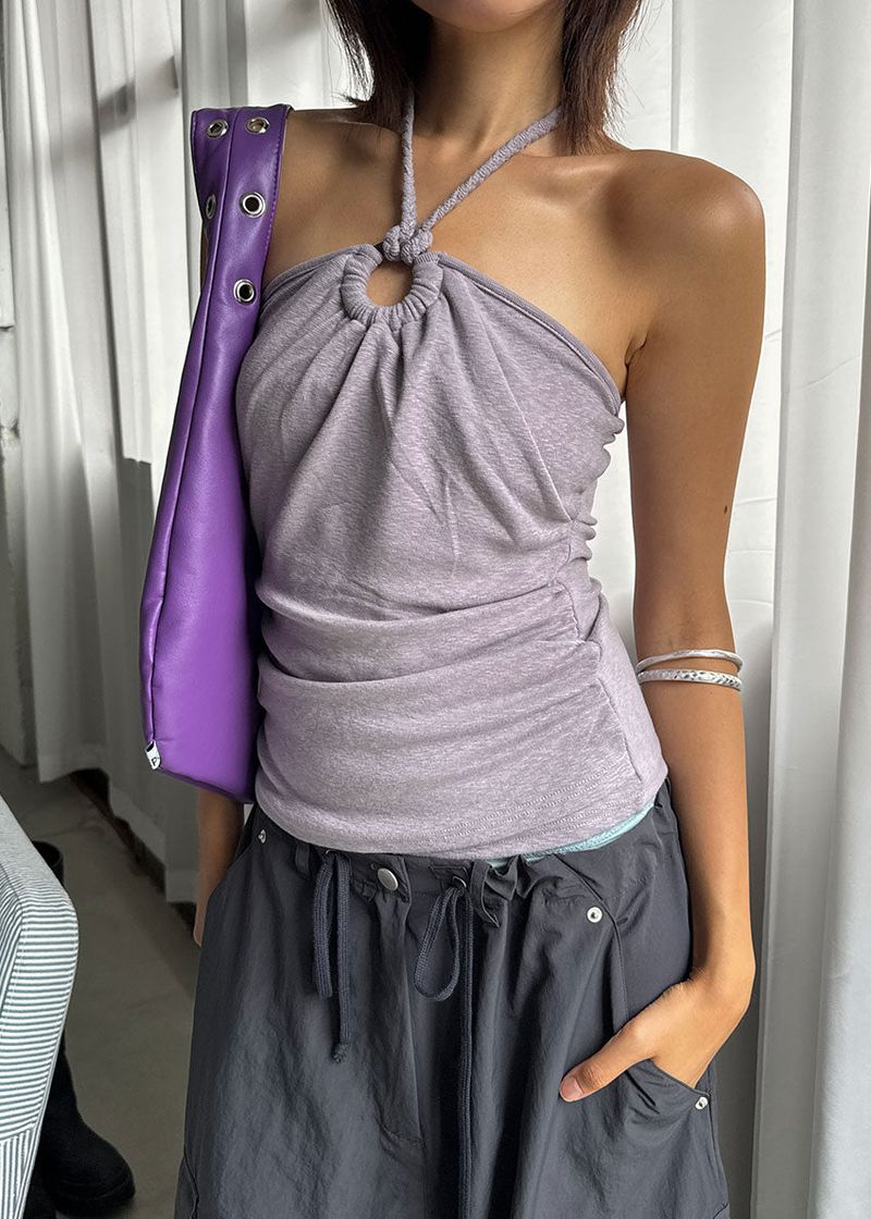 ROPE HALTER TOP