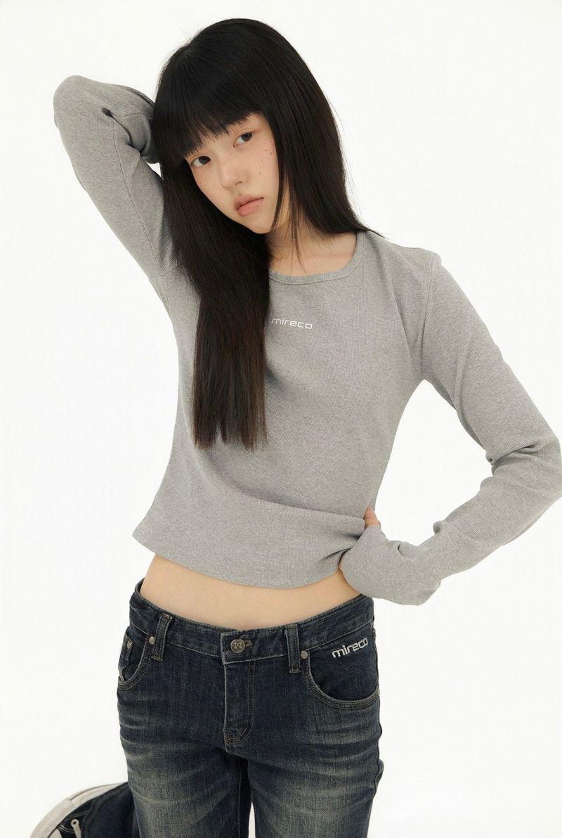 MINI LOGO T-SHIRT GREY
