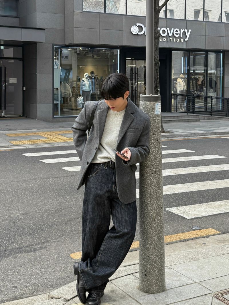Duns wool blazer jacket