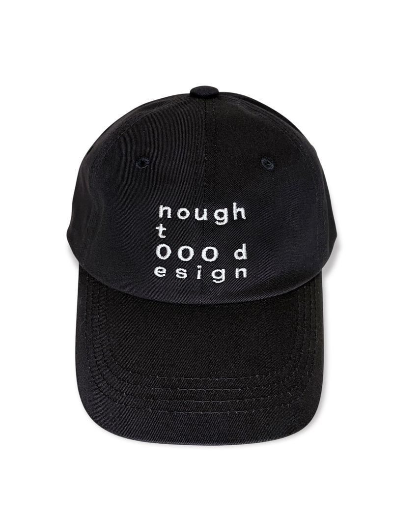 nought(ノウト)の「000Design Logo Ball Cap / Black(Hats)」