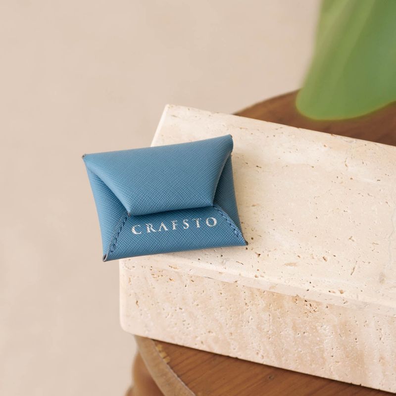 CRAFSTO（クラフスト）の「マッシュルームレザーコインポーチ（スマホグッズ/小物）」