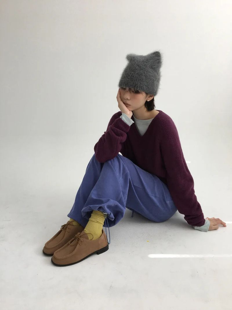 Vint Wallaby Mocha Shoes (2color)