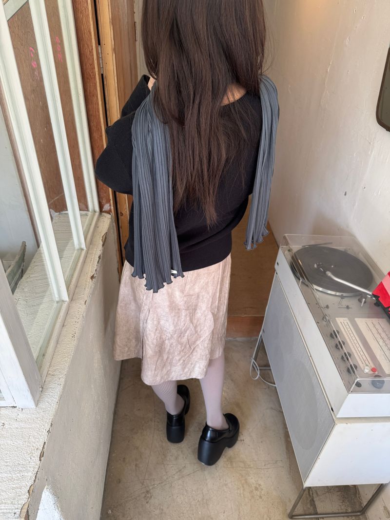Denish Scarf - Charcoal