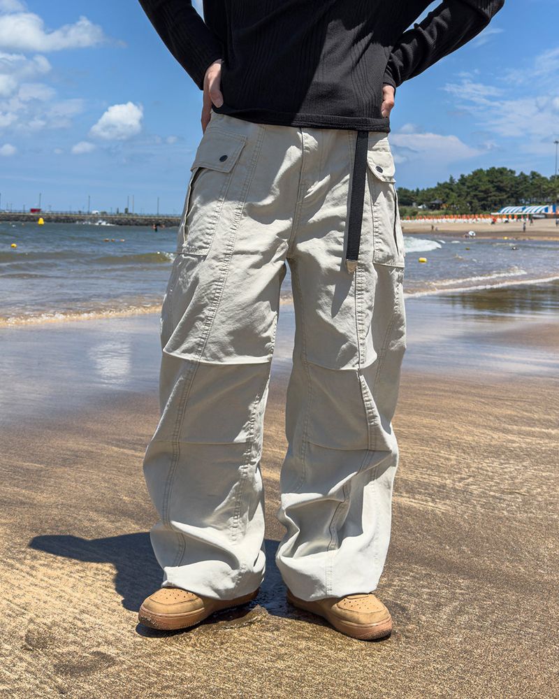 Jeront Cut Deep-dye Cargo Pants