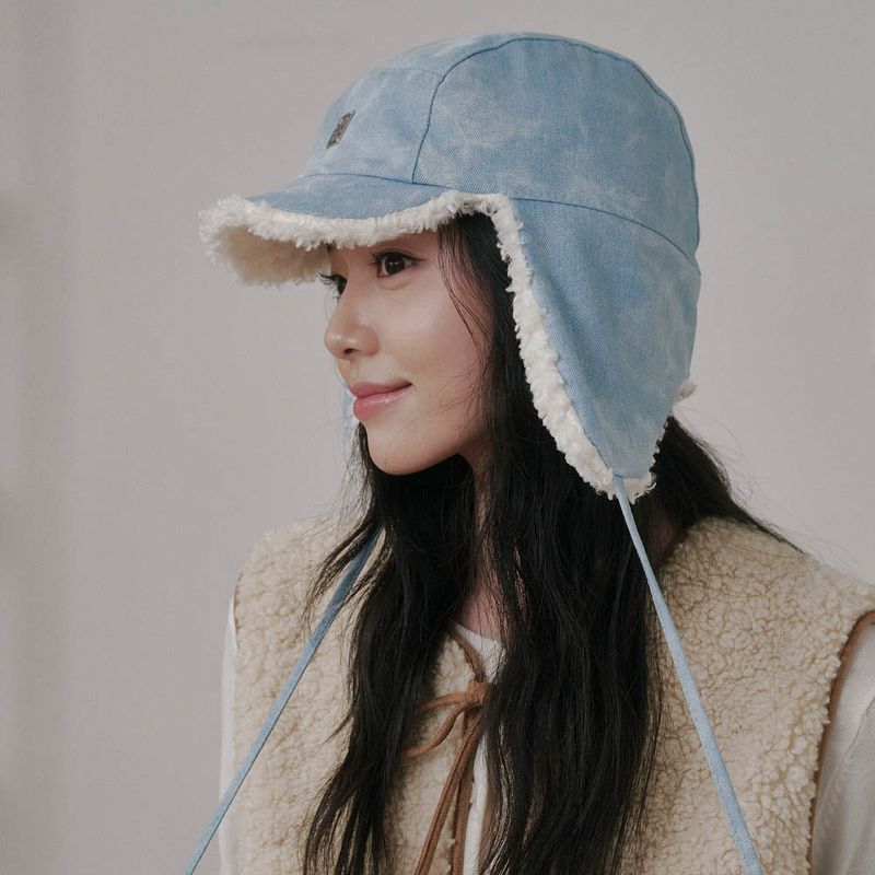 Denim Poddle Trooper Hat (Blue Denim)