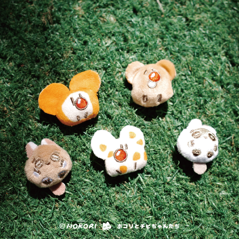 Hokori Shop（ホコリの販売所）の「ぬいぐるみミニマグネット（トイ/キーホルダー）」