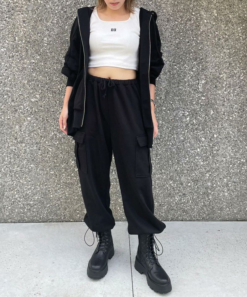 ENVYM（アンビー）の「スウェットカーゴパンツ（パンツ）」