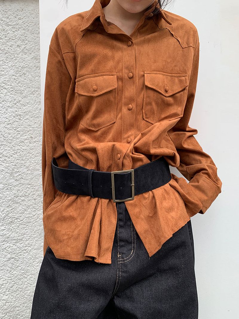 JAZZ THE ORDER(ジャズ ザ オーダー)の「WESTERN SUEDE SHIRT (3C)(Tops)」