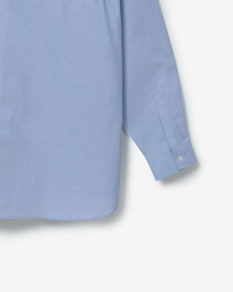 Oxpord drop tie shirts [sky blue]