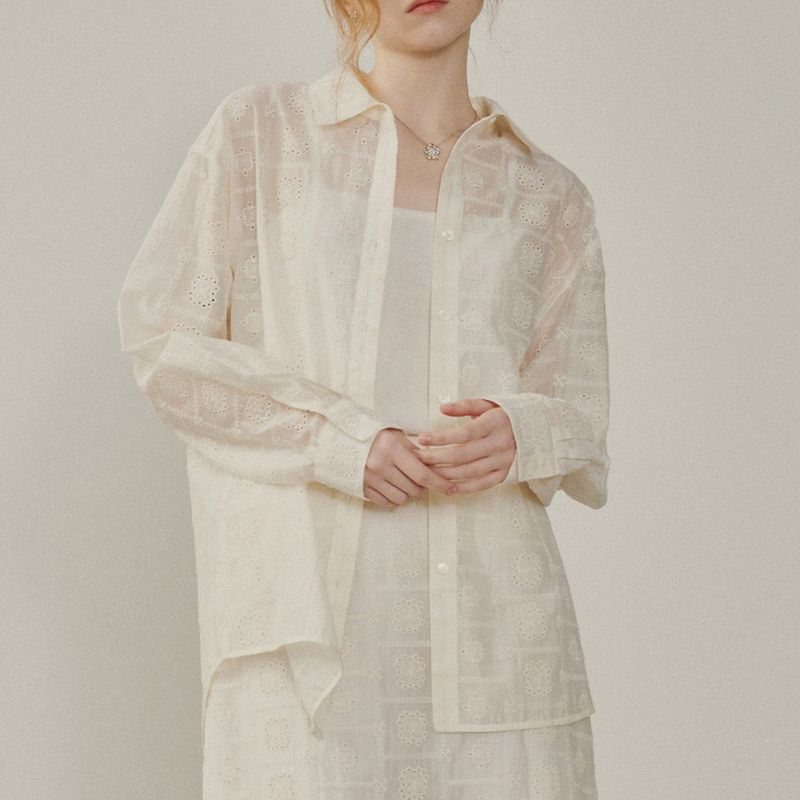 Melrose Sheer Long Shirt