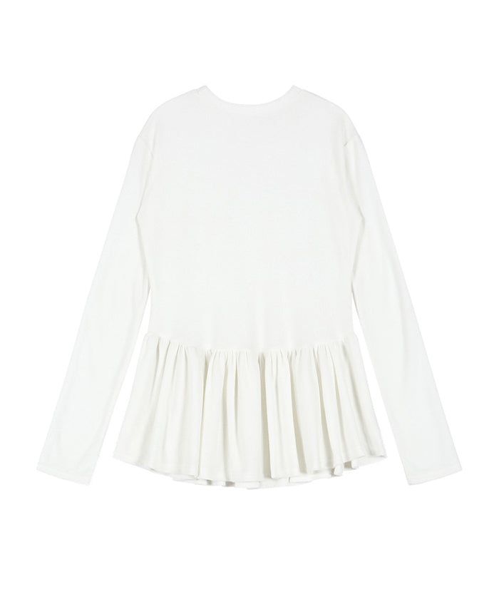 Flare Edge Top (WHITE)